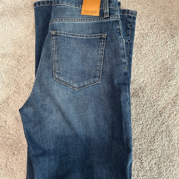 DU/ER Mid Weight Denim - Wide Leg (Zip Fly) Size 28x32 - Picture 6 of 6